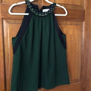 Michael Kors emerald green top